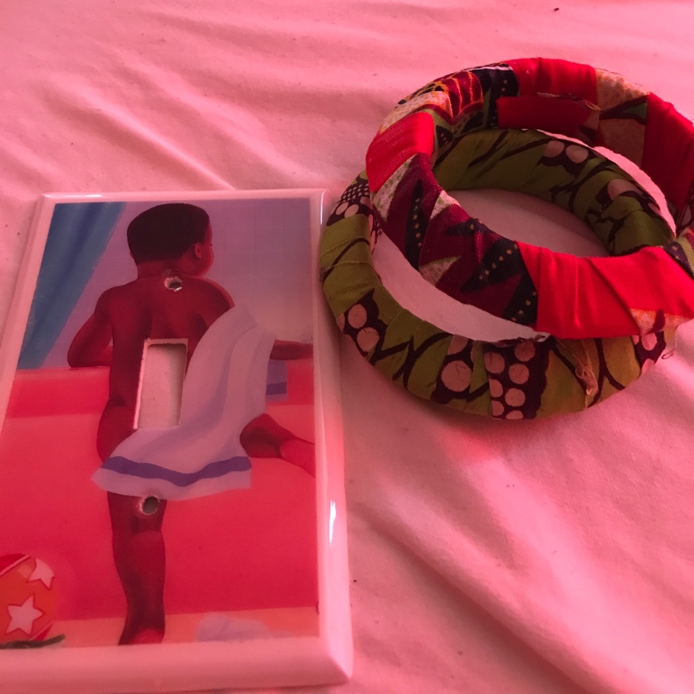 Bracelet and light switch fixture